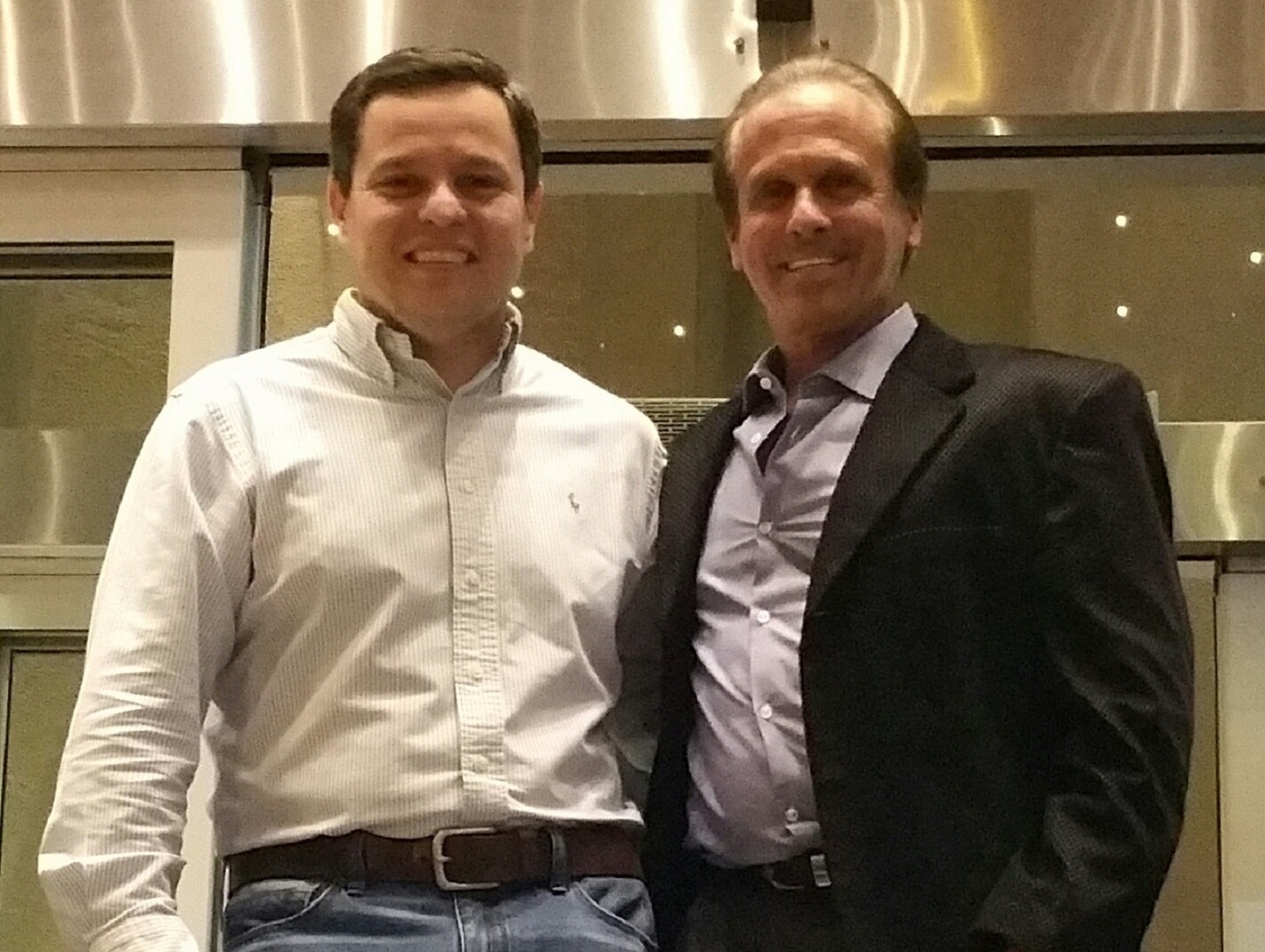 CILA treasurer Ernesto Figueredo Coronel from Paraguay with IMLS CEO/Founder Daniel Nussbaum